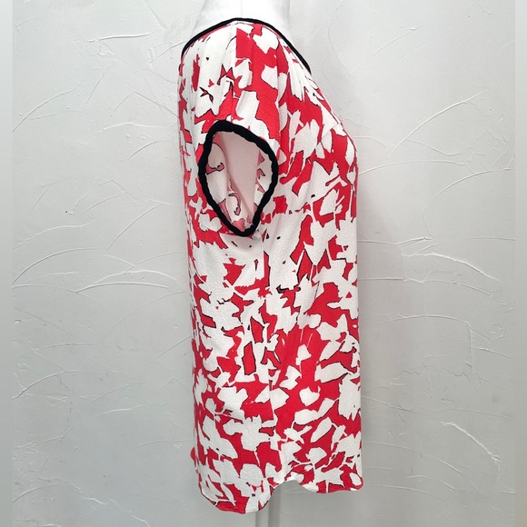 Kate Spade Cap Sleeve Print Top - Picture 4 of 12